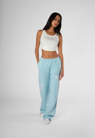 Felicious Loosefit Hose in Blau