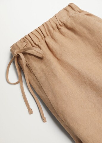 Regular Pantalon MANGO en beige