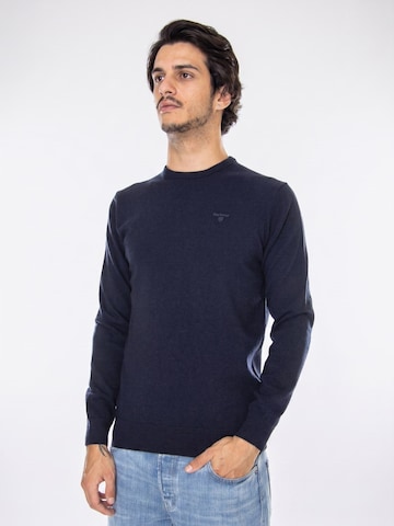 Barbour Sweater 'Essentia' in Blue