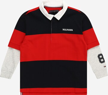 TOMMY HILFIGER Poloshirt in Rot: predná strana