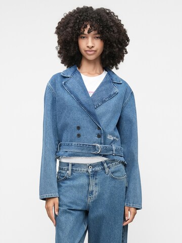 KARL LAGERFELD JEANS - Casaco meia-estação em azul: frente