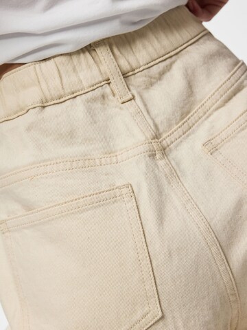 Barrel Jean 'PCGrace' PIECES en beige