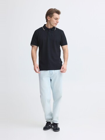 BLEND Poloshirt 'BHEdin' in Schwarz
