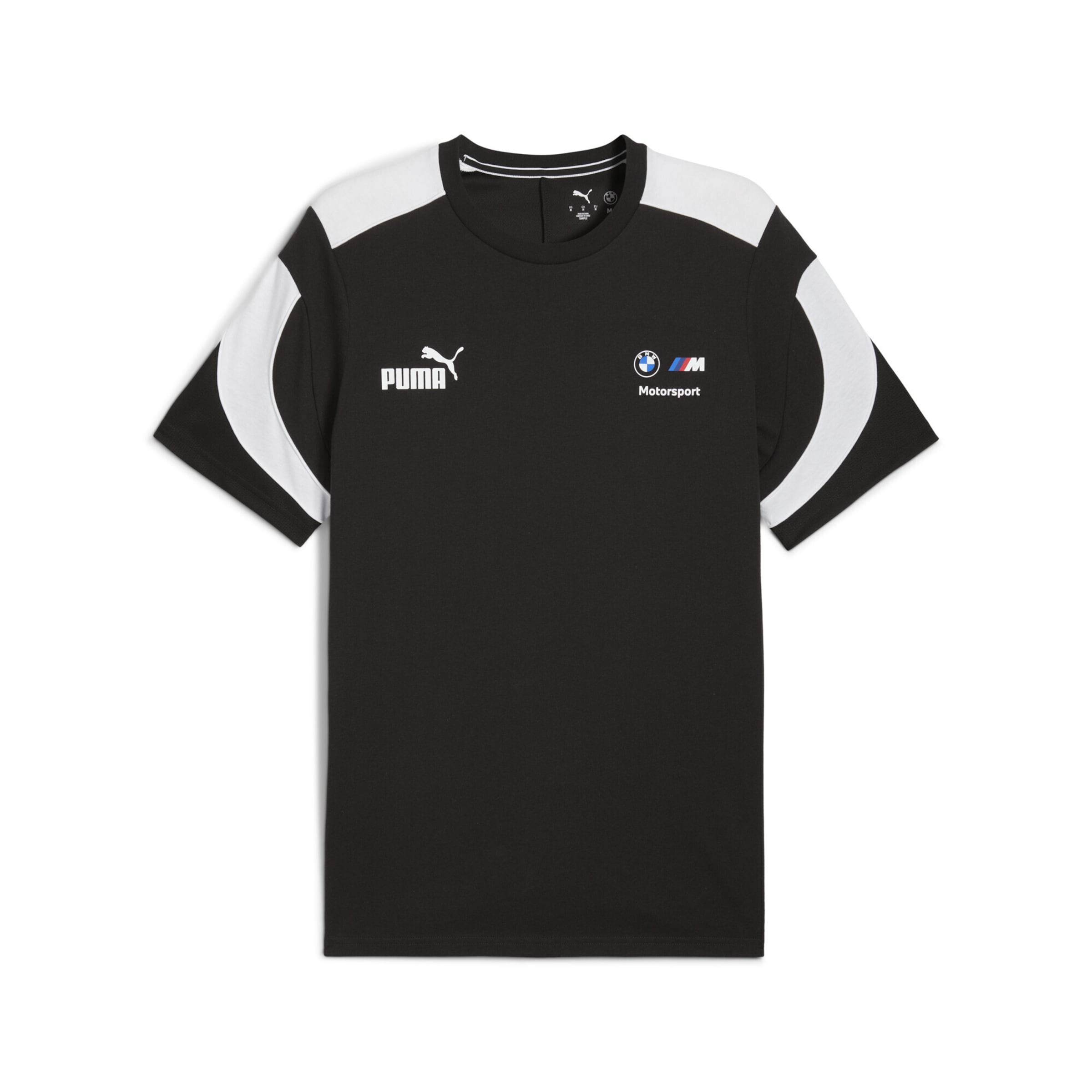 PUMA Shirt 'Bmw Mms Mt7' in Black: front