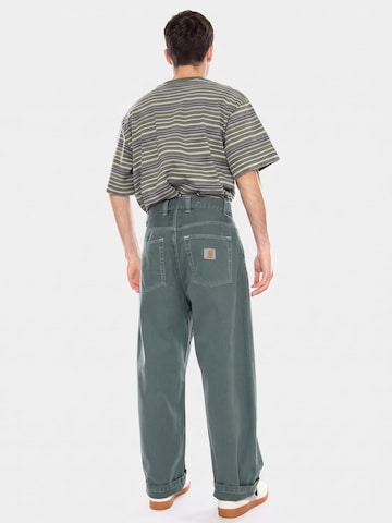 Carhartt WIP Baggy Jeans 'Brandon Pant Velvet Green' in Groen