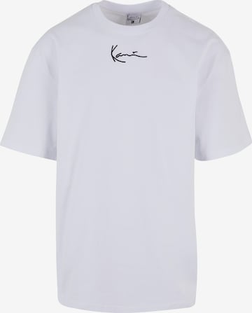 T-Shirt Karl Kani en blanc : devant