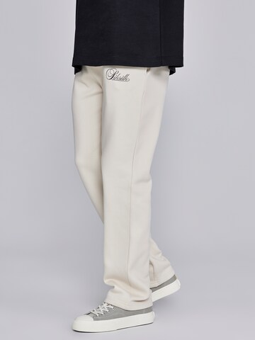 Loosefit Pantalon SikSilk en beige