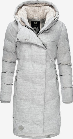 Ragwear Winter Coat 'Pavla' in Grey: front