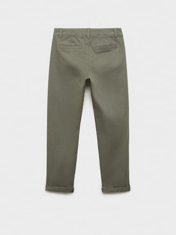 Regular Pantaloni 'PICCOLO' de la MANGO KIDS pe verde