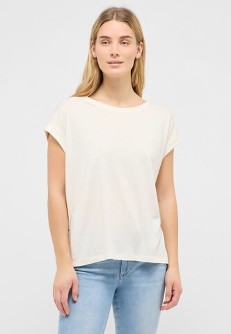 MUSTANG Shirt 'Lesley' in Weiß: Vorderseite
