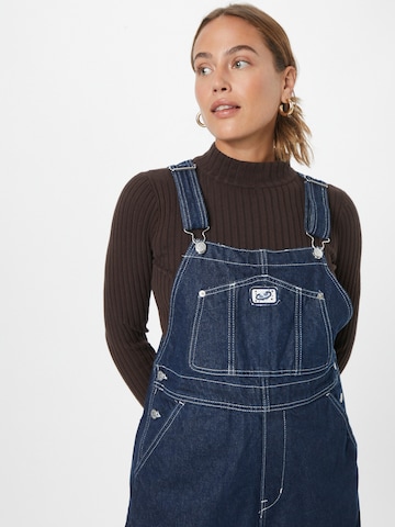 Monki Wide leg Jean Overalls in Blue