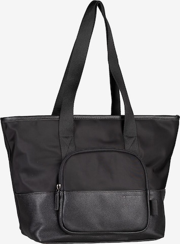 TOM TAILOR Shopper in Schwarz: Vorderseite