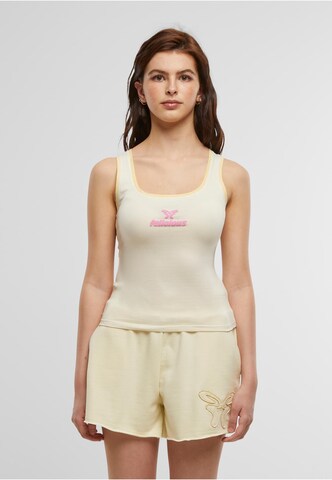Felicious Top in Beige: voorkant