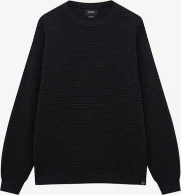 Pull&Bear Sweater in Black: front