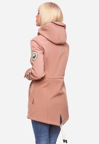 MARIKOO Функциональное пальто 'Zimtzicke' в Ярко-розовый