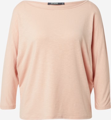 GREENBOMB Shirt 'Smile' in Pink: predná strana