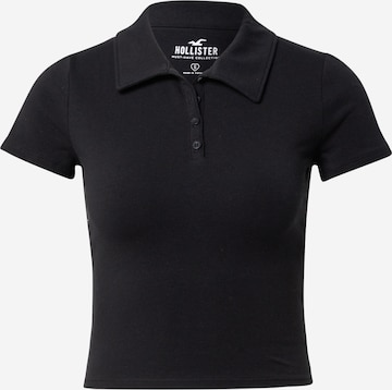 HOLLISTER - Camisa em preto: frente