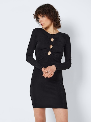 Noisy may - Vestido 'Jordan' em preto: frente