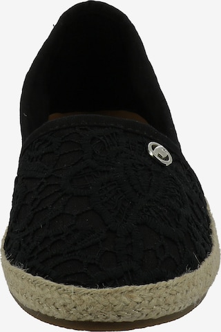 Espadrilles TOM TAILOR en noir