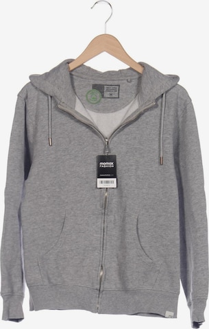 !Solid Sweatshirt & Zip-Up Hoodie in M in Grey: front