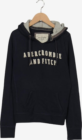Abercrombie & Fitch Kapuzenpullover L in Blau: Vorderseite
