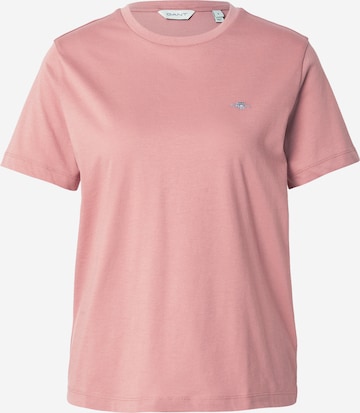 GANT Футболка в Ярко-розовый: спереди