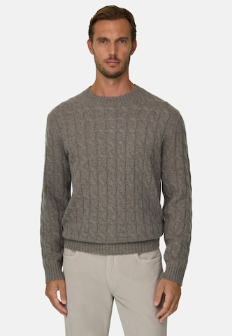 Boggi Milano Pullover in Braun: Vorderseite