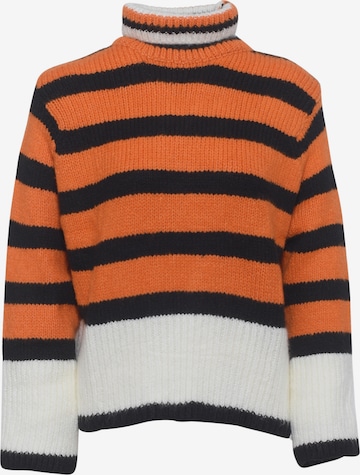 FRESHLIONS Sweater 'Astrid' in Orange: front