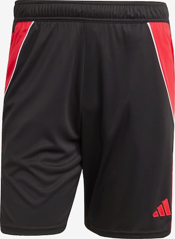 Pantalon de sport 'Tiro 24' ADIDAS PERFORMANCE en noir : devant