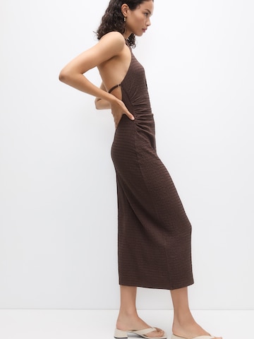Pull&Bear Summer Dress in Brown