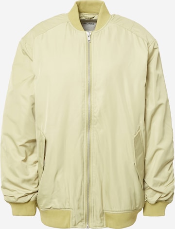 Monki Between-Season Jacket in Green: front