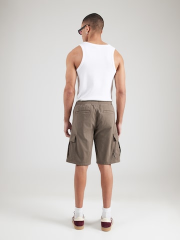 JACK & JONES - Loosefit Pantalón cargo 'JPSTCOLE DYLAN' en marrón
