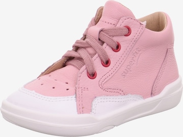 SUPERFIT First-Step Shoes in Pink: front