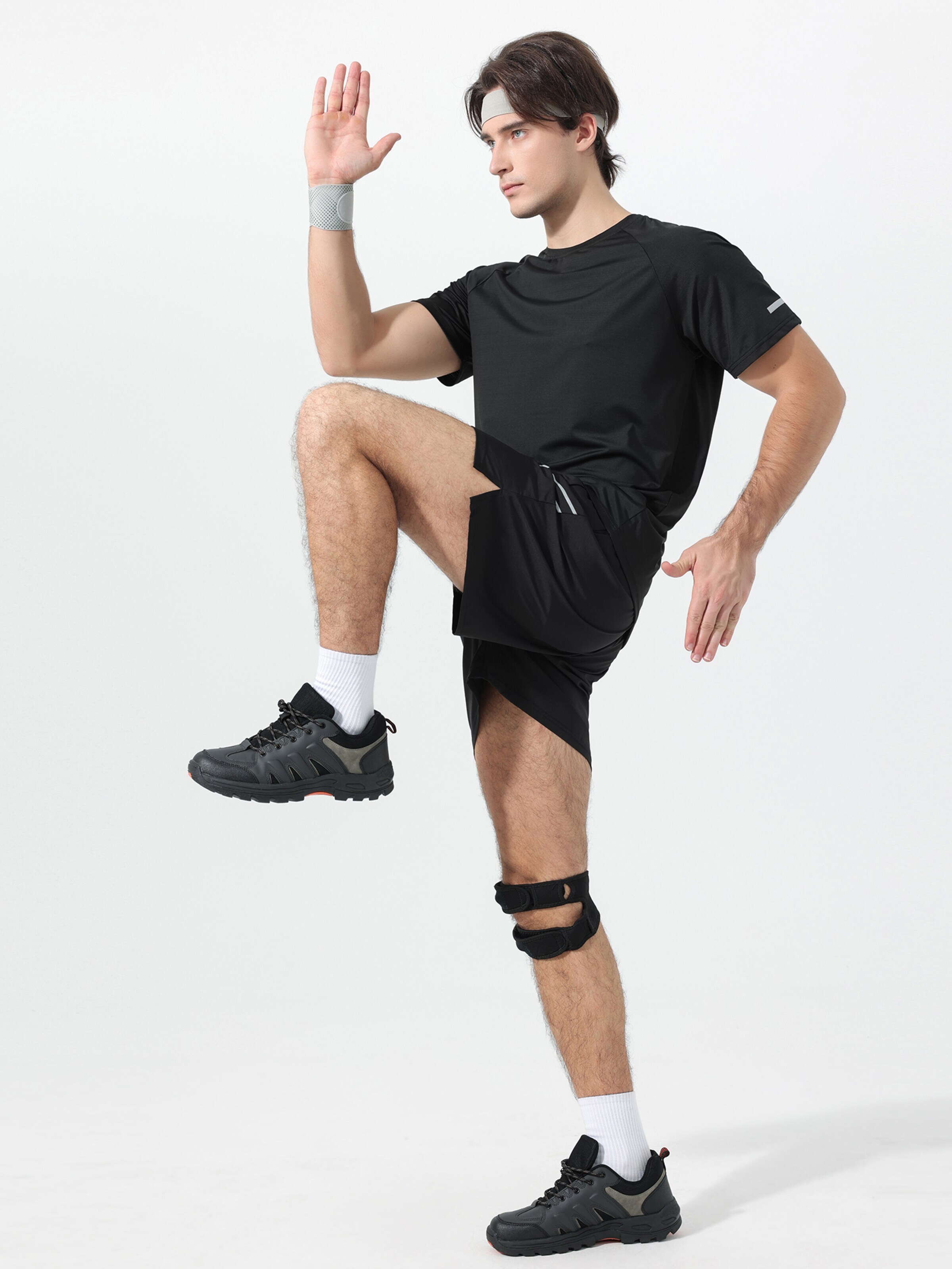 YOUTHUP Sportanzug‌‌‌‌ in Schwarz