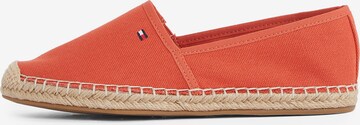 TOMMY HILFIGER - Alpargatas en naranja: frente