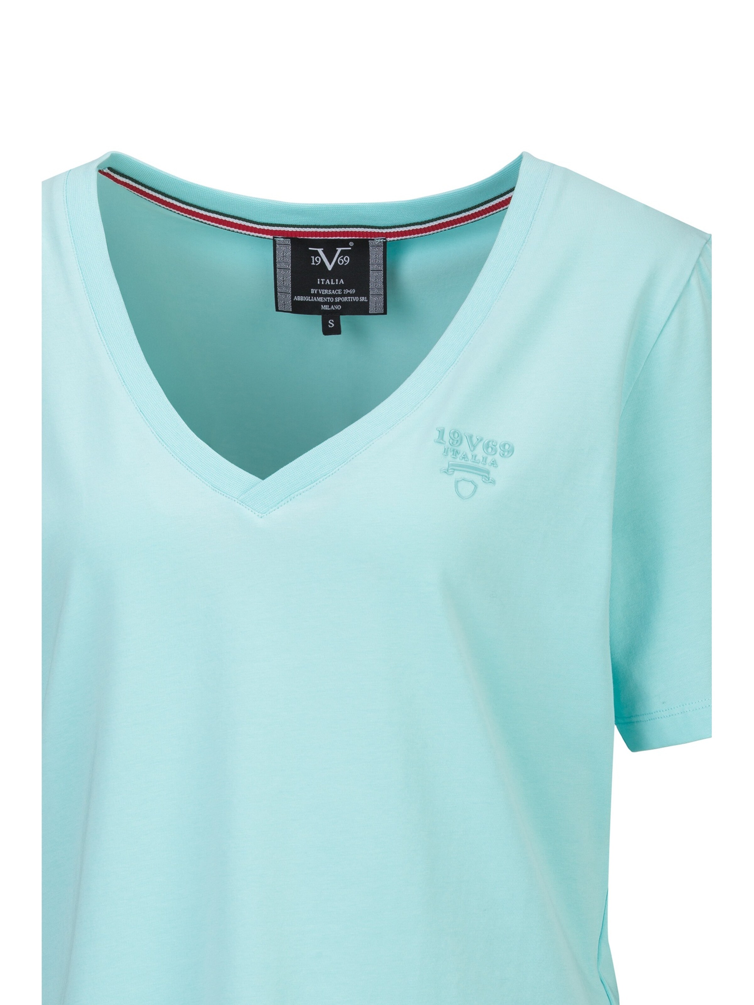19V69 ITALIA Shirt 'BAILA' in Blauw