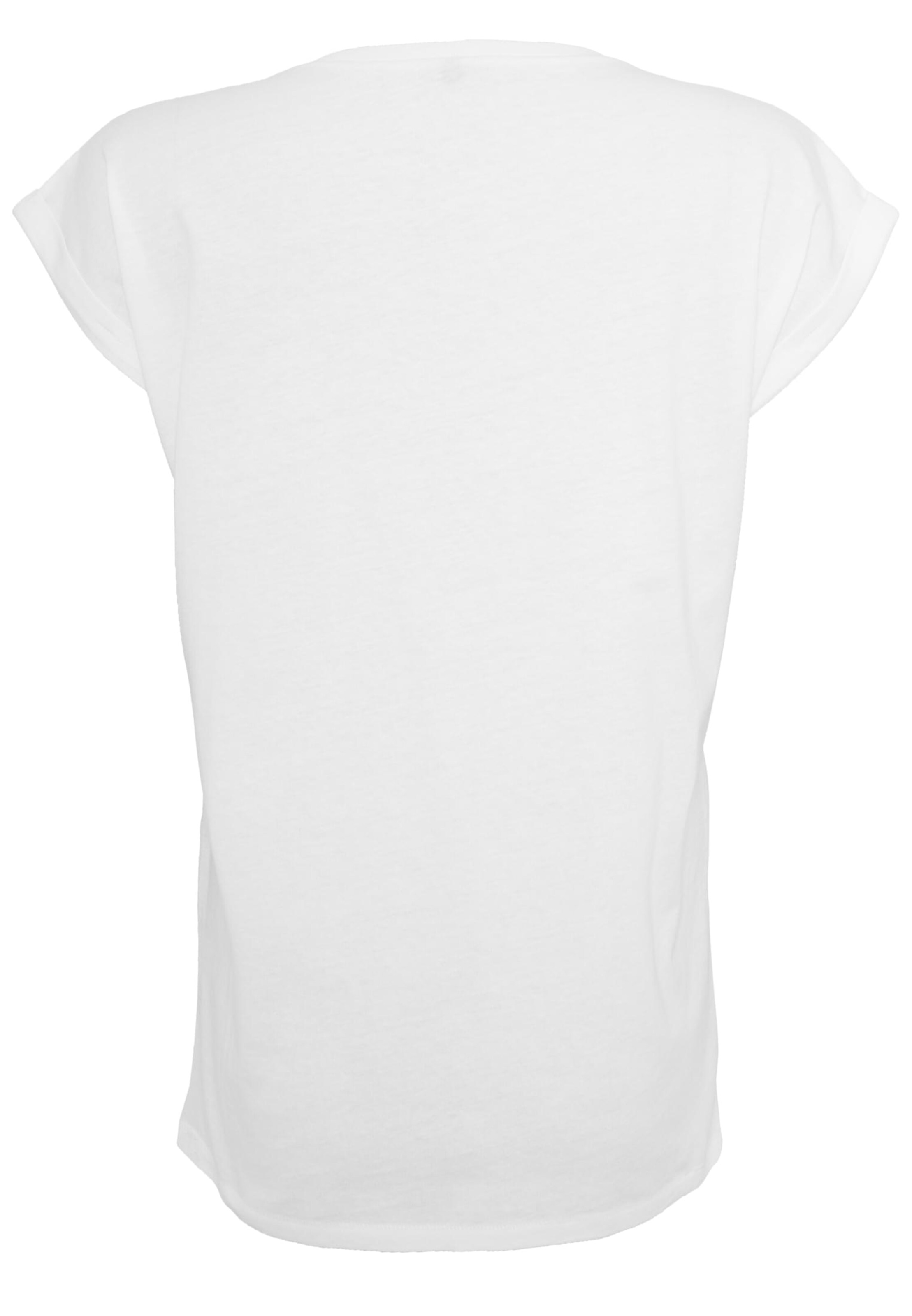 Merchcode Póló 'Moon Song' - fehér