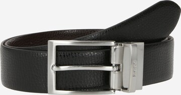 Ceinture 'Ollie' BOSS en noir : devant