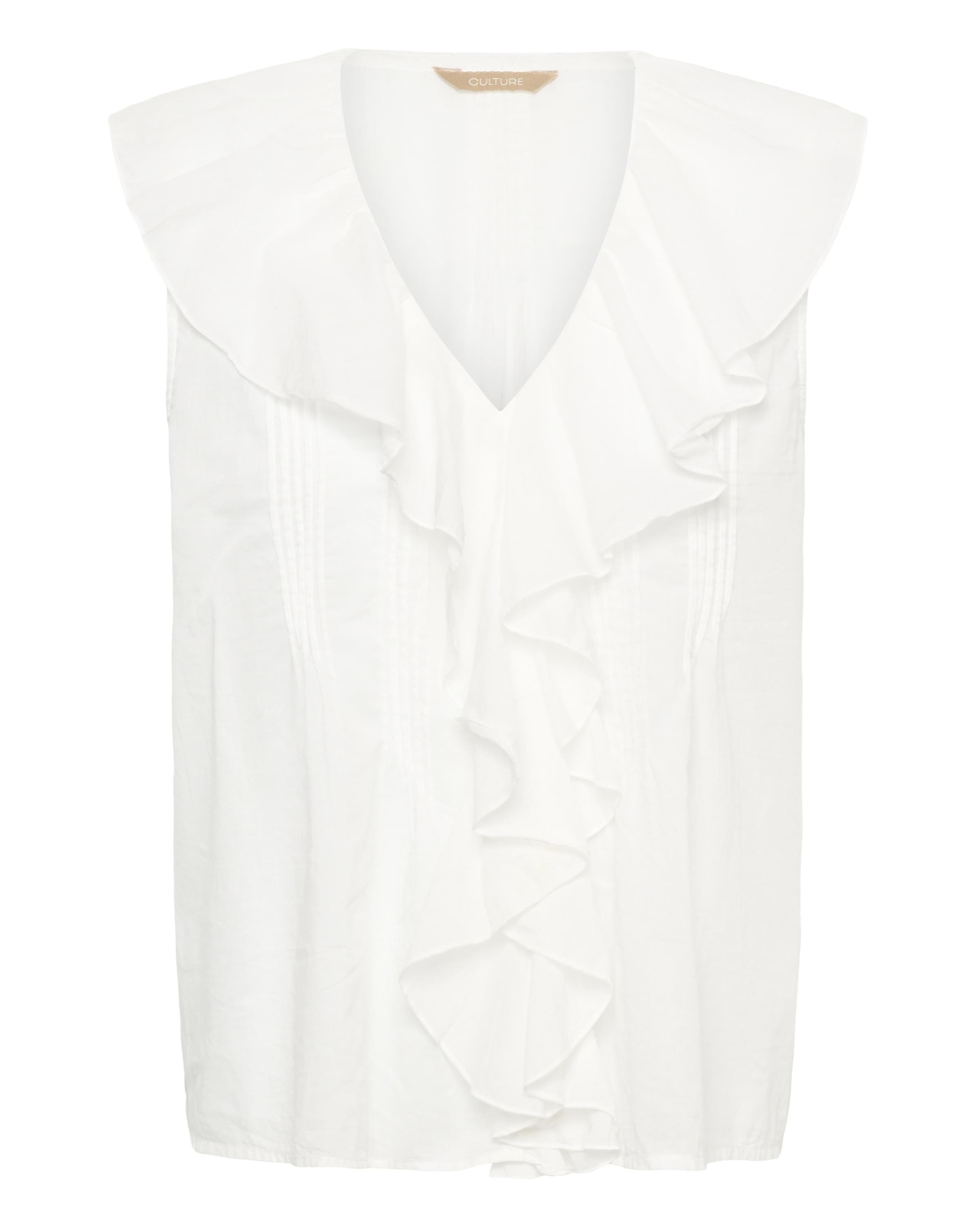 CULTURE Blouse 'CUMusso' in White: front