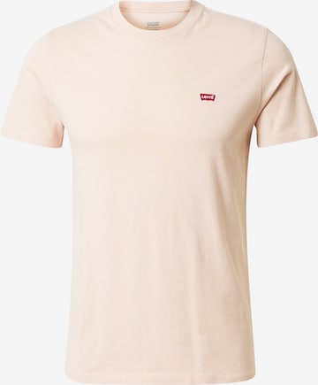 LEVI'S ® - Camisa 'Original Housemark Tee' em bege: frente