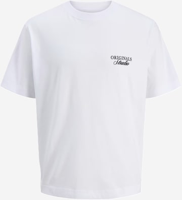 JACK & JONES Majica 'JORNorrebro' | bela barva: sprednja stran