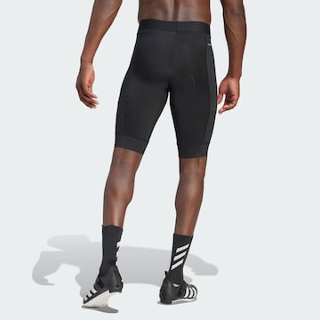 ADIDAS PERFORMANCE Slimfit Sportbroek in Zwart