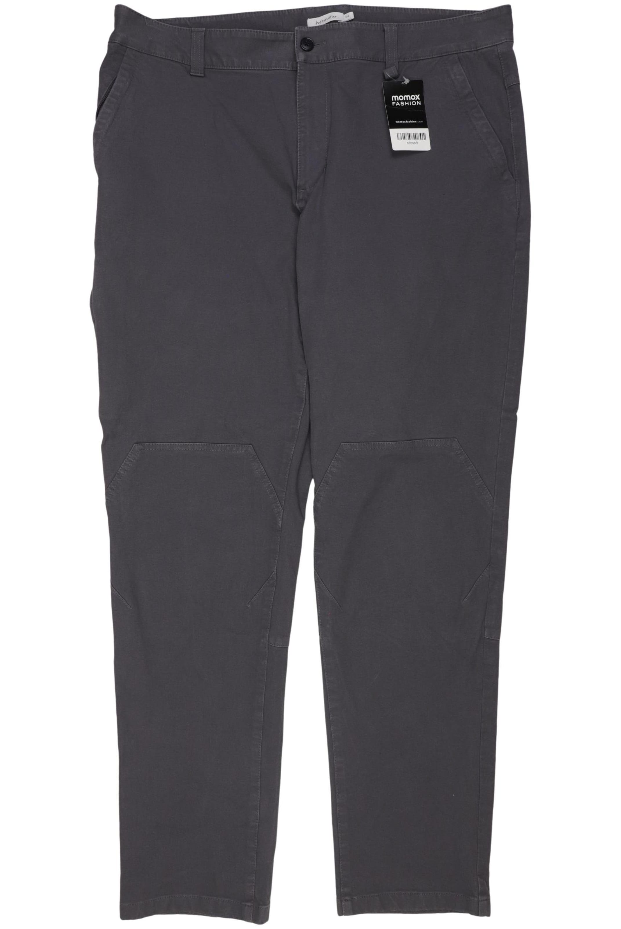 hessnatur Pants in 38 in Grey: front