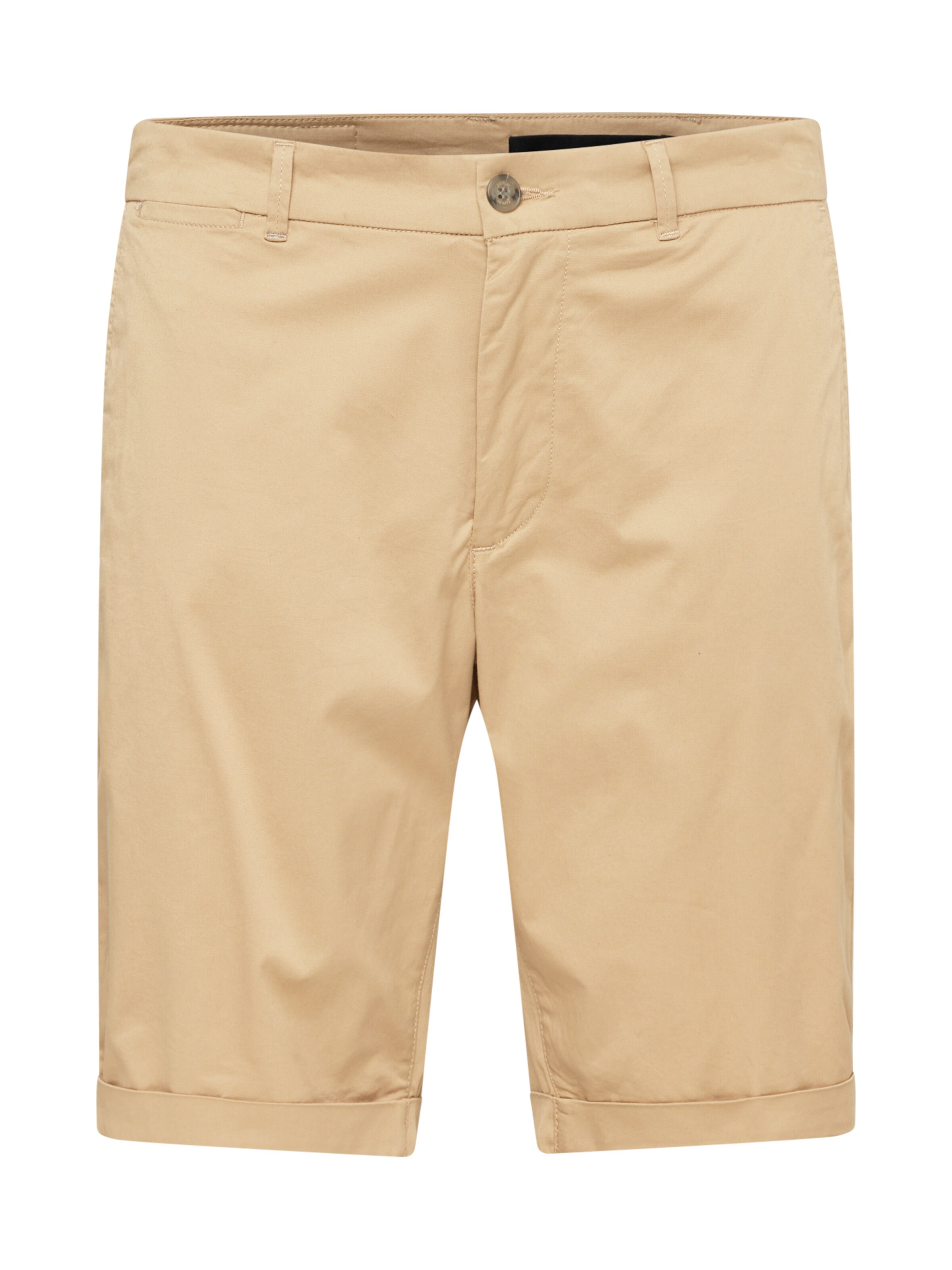 REPLAY Regular Chino in Bruin: voorkant