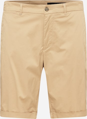 REPLAY - regular Pantalón chino en marrón: frente