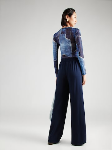 NÜMPH Loose fit Trousers 'WISTELLA' in Blue