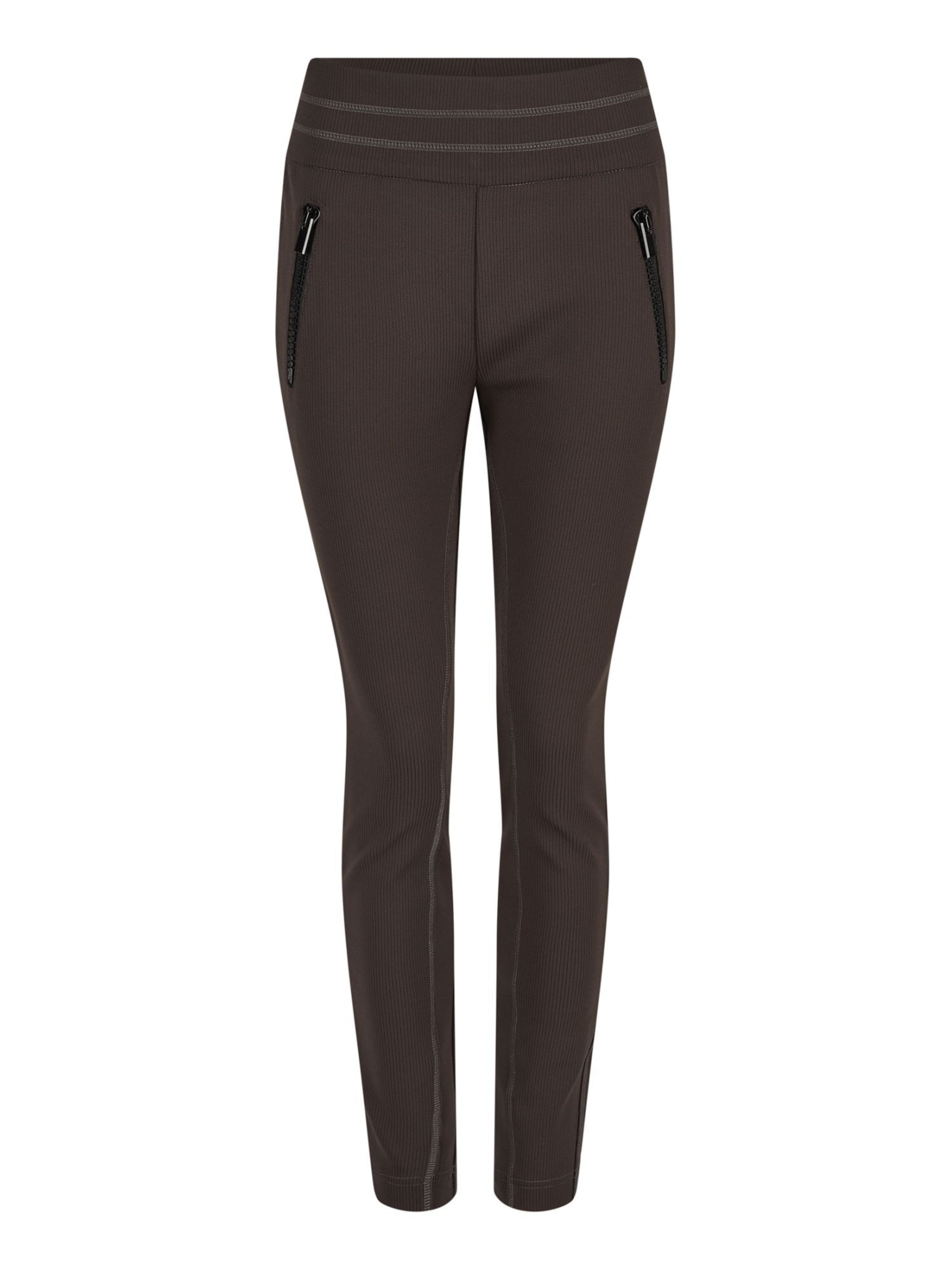 MARC AUREL Skinny Leggings in Braun: Vorderseite