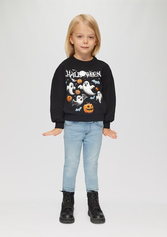 Sweat-shirt s.Oliver en noir