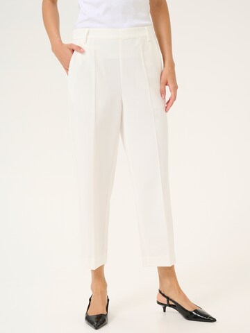 Kaffe Regular Pants 'Sakura' in White: front