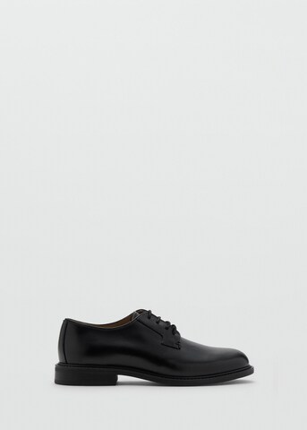 MANGO MAN Lace-Up Boots in Black